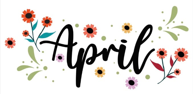 April graphic